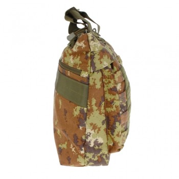 Borsa porta casco vegetata con velcro borsa aviatore porta documenti portacasco Divisa Militare