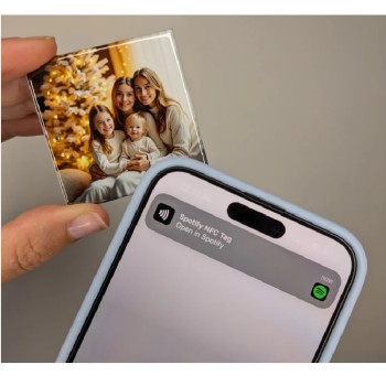 Calamita da frigo quadrata 5x5 cm - spotifycodes - spotify Divisa Militare