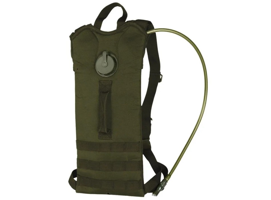 Camel bag water pack molle 3 litri verde/nero/coyote sacca idratazione Divisa Militare