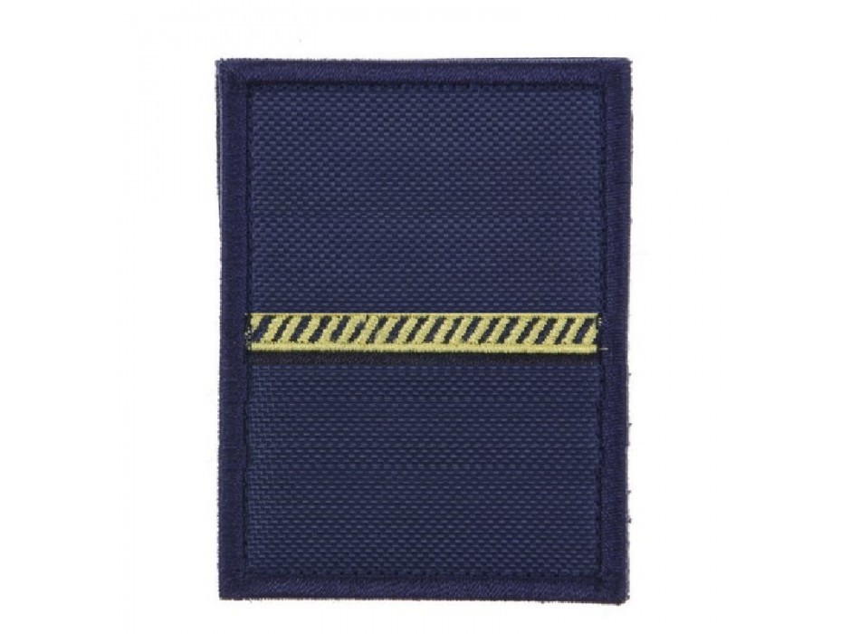 Capo di terza classe grado velcro per polo base blu Marina militare capitaneria di Porto nocchiere Divisa Militare