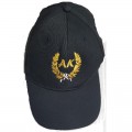 Cappello baseball cappellino con visiera nero Accademia Kronos AK