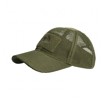 Cappello cappellino baseball Helikon Tex trasforato verde Divisa Militare