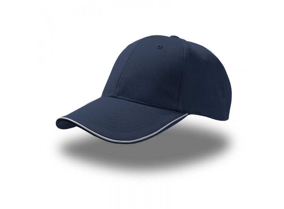Cappello cappellino baseball per donna con refrangenze blu Divisa Militare