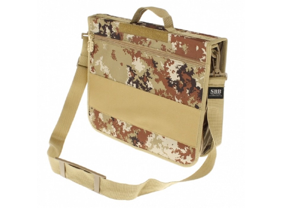 Cartella briefing con bretelle vegetato Divisa Militare