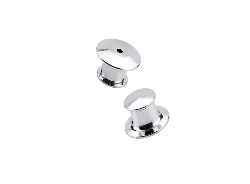 Chiusura 2 clip bloccanti per basi nastrini mostrine  spille militari Divisa Militare