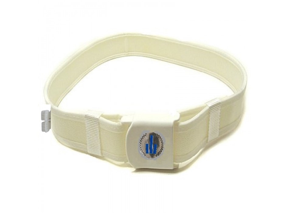 Cinturone cordura bianco fibbia Polizia Locale Emilia Romagna con porta manette Divisa Militare