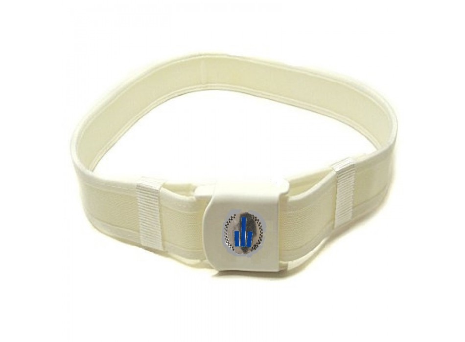 Cinturone cordura bianco fibbia Polizia Locale Emilia Romagna Divisa Militare