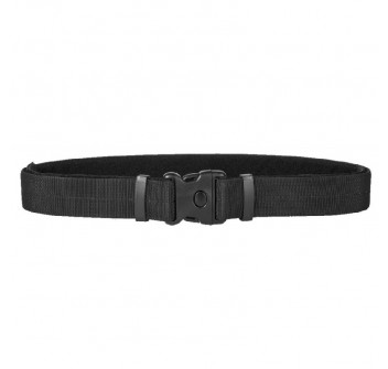 Cinturone cordura nero 2v56 extra rigido Divisa Militare