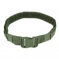 Cinturone militare cordura verde interno velcro asola