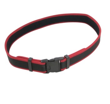 Cinturone territoriale cordura nero e rosso  Divisa Militare