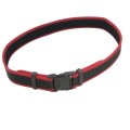 Cinturone territoriale cordura nero e rosso 