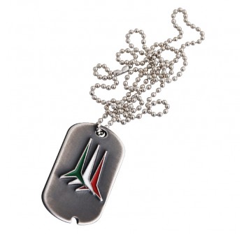 Collana piastrina militare Frecce Tricolori Divisa Militare