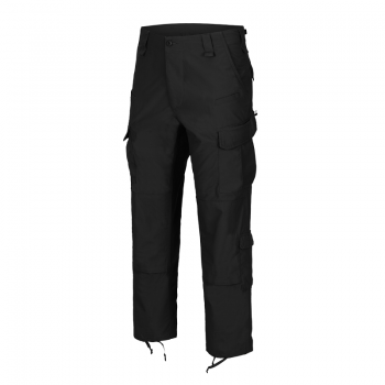 Completo giacca e pantaloni divisa da op Vigilanza ripstop CPU colore nero Divisa Militare