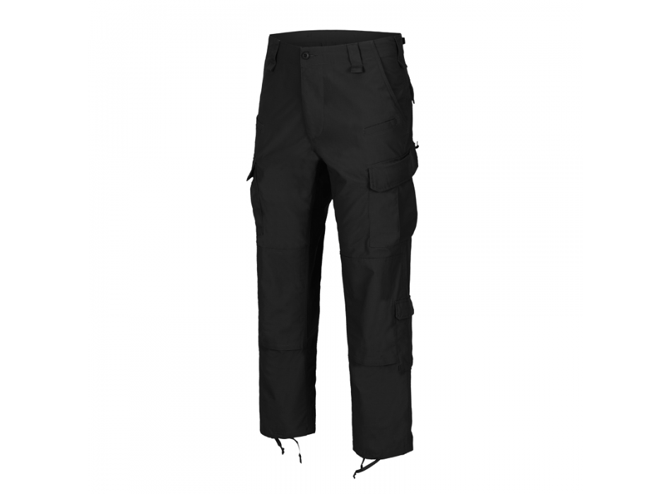 Completo giacca e pantaloni divisa da op Vigilanza ripstop CPU colore nero Divisa Militare