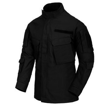 Completo giacca e pantaloni divisa da op Vigilanza ripstop CPU colore nero Divisa Militare