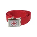 CRI croce rossa italiana cintura in canapa rossa