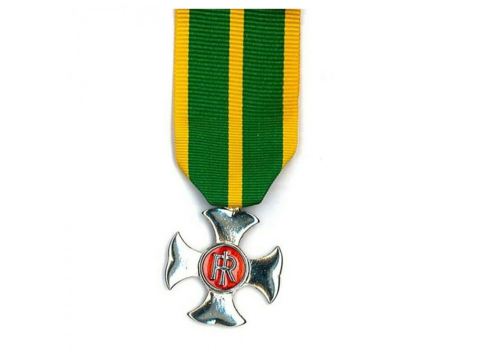 Croce d'Oro al Merito di servizio per la Guardia di Finanza 16 anni Divisa Militare
