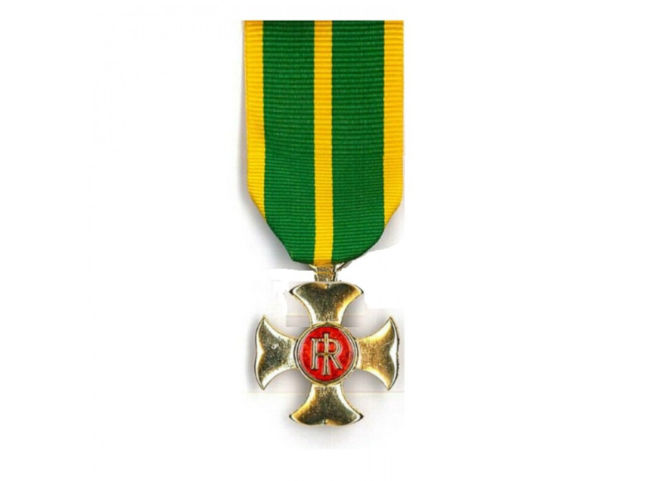 Croce d'oro al Merito di servizio per la Guardia di Finanza 40 anni Divisa Militare