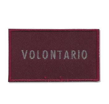Distintivo qualifica Vigile del Fuoco VVF Volontario Divisa Militare