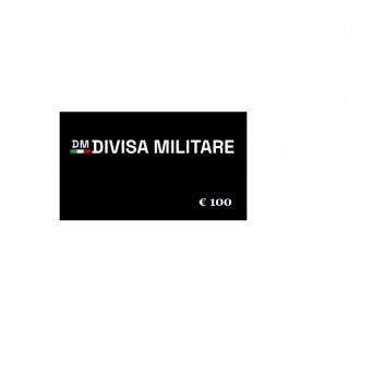 Divisa miltare gift card 100 euro Divisa Militare