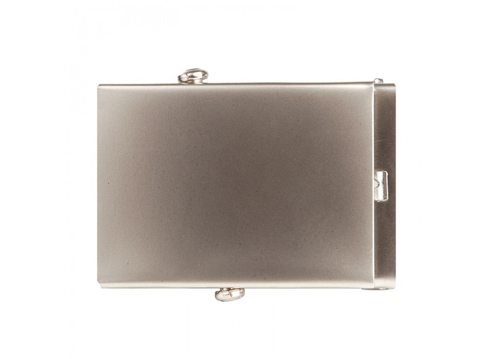 Fibbia di metallo per cintura in capana/cordura cm 3 Divisa Militare