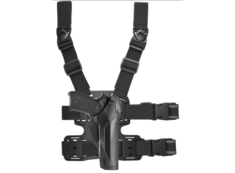 Fondina Cosciale DCAL8 cama all one large thigh kit NERA Divisa Militare