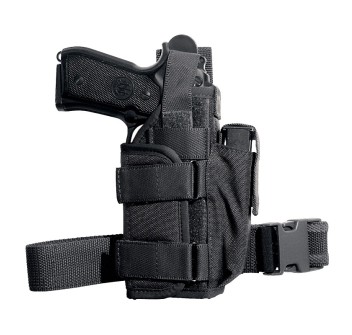 Fondina cosciale universale tattica per armi con torcia tattica/laser pa280 Divisa Militare