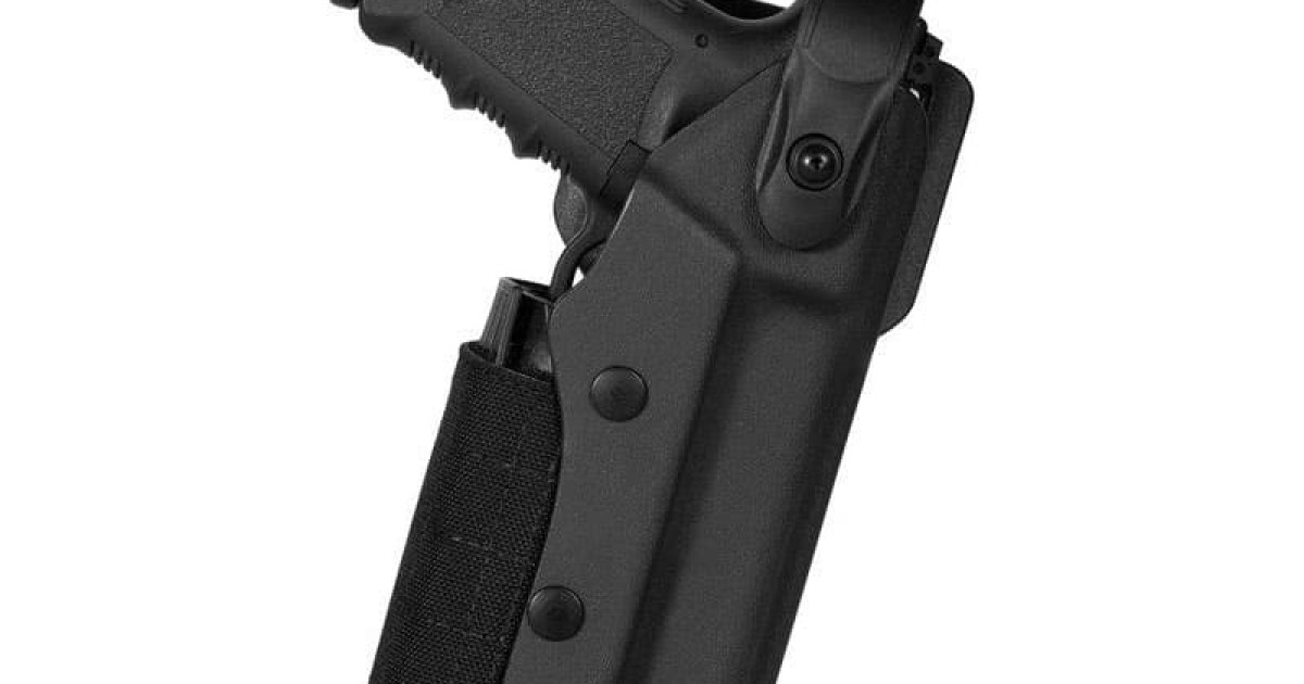 Custodia Torcia Tattica Nylon - Fondina Ruotabile 360° Per Cintura O Zaino - Foto 2