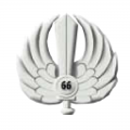 Fregio basco 66esimo fanteria aeromobile di forli con pulce 66