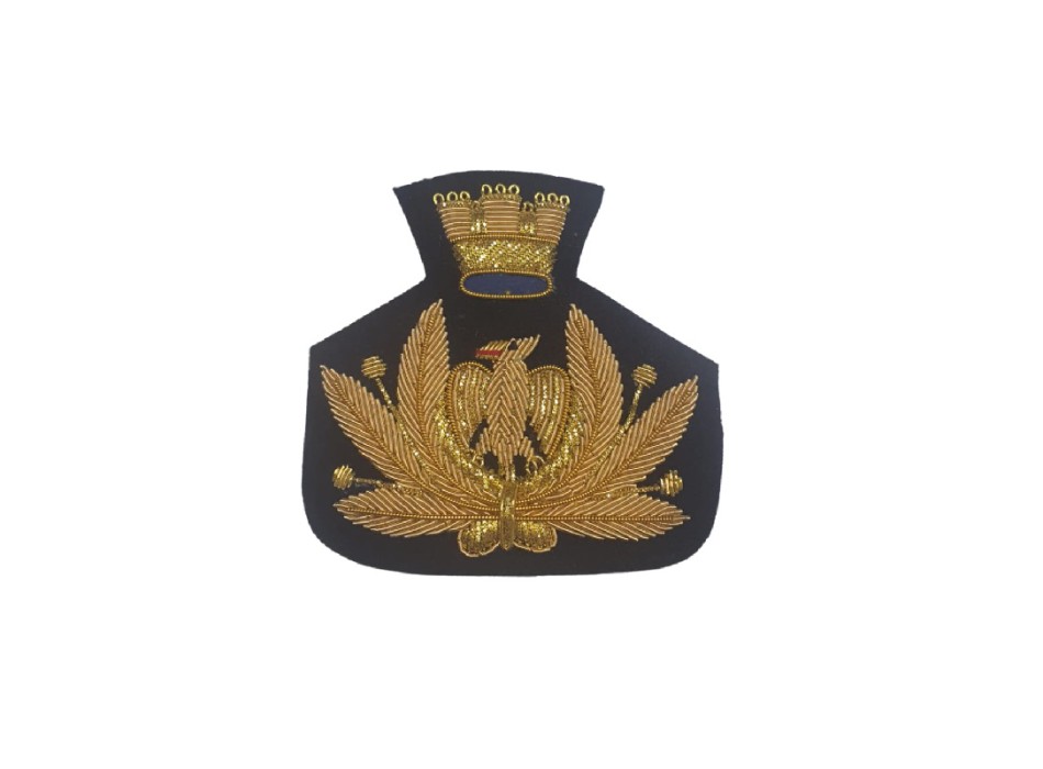Fregio basco ricamato canottiglia Aeronautica Militare Divisa Militare