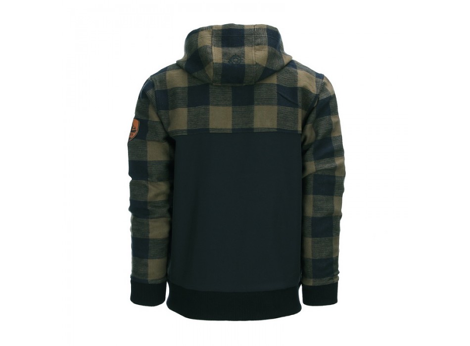 Giacca softshell lumbershell impermeabile per outdoor verde od Divisa Militare