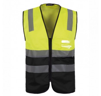 Gilet giallo/blu alta vibilità protezione civile Divisa Militare