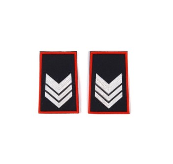 Gradi brigadiere Carabinieri tubolari neri Divisa Militare