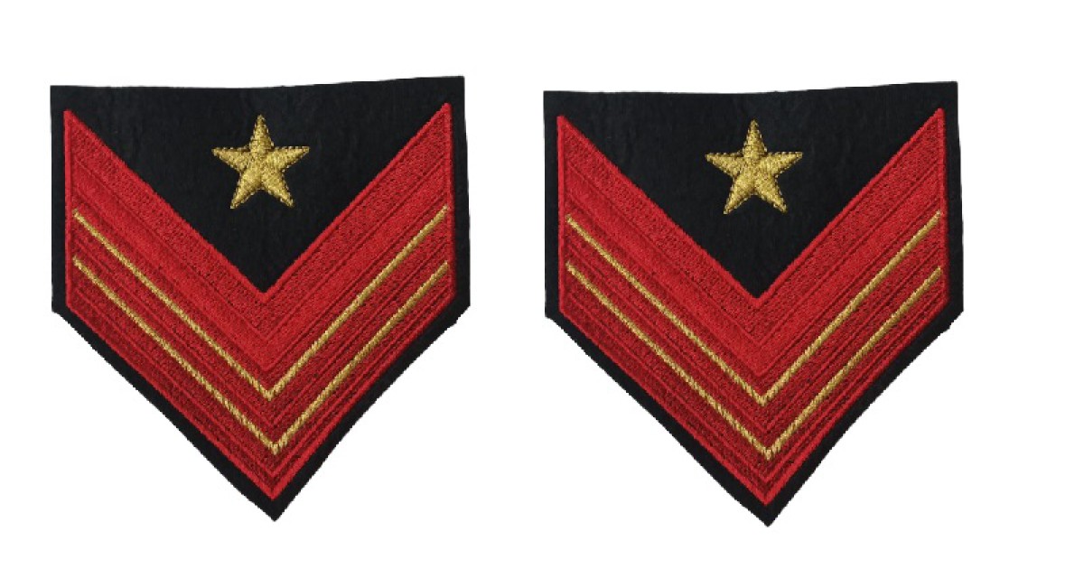 Gradi gala ricamati per gus appuntato scelto qualifica speciale qs