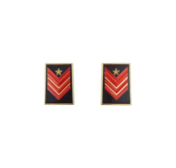 Gradi in metallo Appuntato Scelto qualifica speciale Finanza GDF Divisa Militare