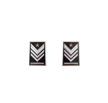 Gradi in metallo Brigadiere Capo QS Carabinieri Divisa Militare