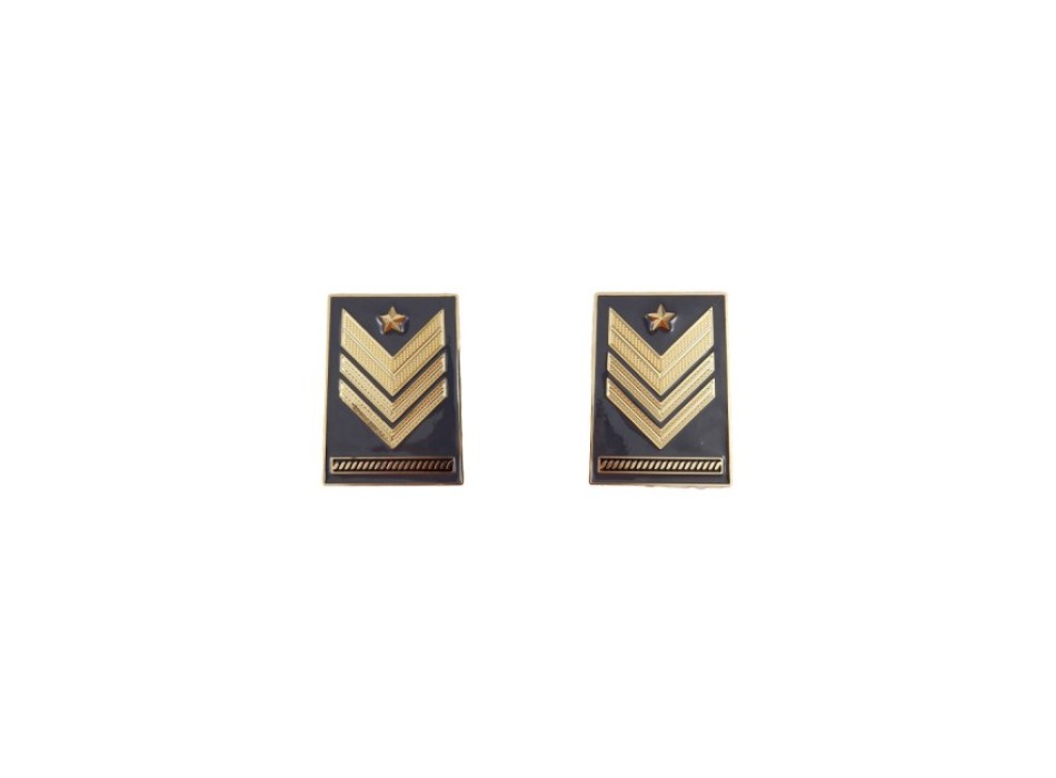 Gradi in metallo Brigadiere Capo qualifica speciale Finanza Divisa Militare