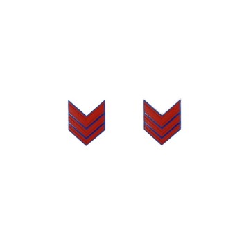 Gradi in metallo Caporal Maggiore Aviotruppe Esercito Divisa Militare