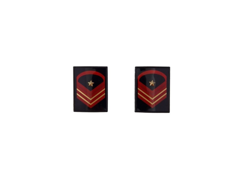Gradi in metallo Graduato Aiutante Esercito Divisa Militare
