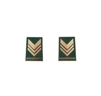 Gradi in metallo Sergente Maggiore Capo Esercito Divisa Militare