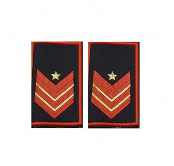 Gradi tubolari blu scuro appuntato scelto qualifica speciale qs carabinieri Divisa Militare