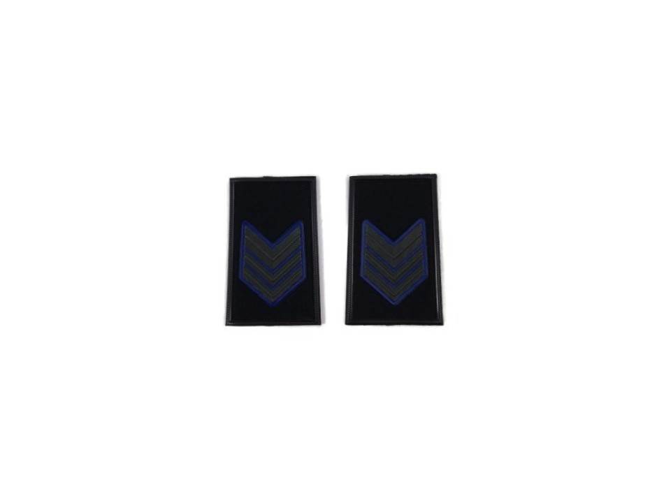 Gradi tubolari neri caporal maggiore esercito Divisa Militare