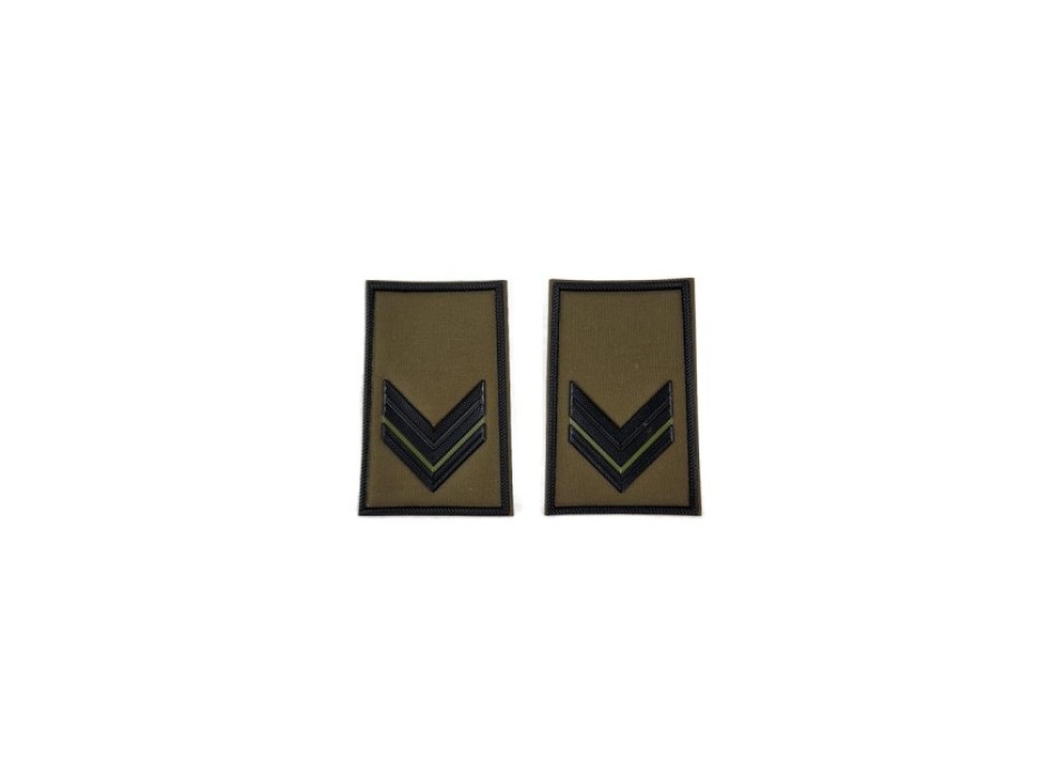 Gradi tubolari neri caporale esercito bassa visibilità  Divisa Militare