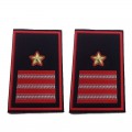Gradi tubolari blu scuro luogotenente carabinieri