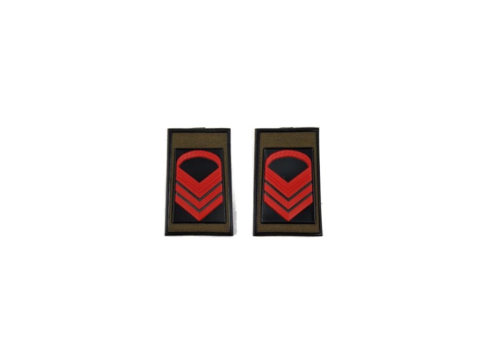 Grado tubolare caporal maggiore capo esercito kaki bassa visibilità Divisa Militare