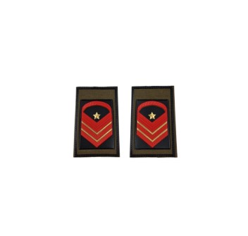 Grado tubolari caporal maggiore capo scelto qualifica speciale esercito kaki alta visibilità Divisa Militare