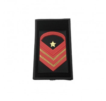 Grado tubolari neri caporal maggiore capo scelto qualifica speciale esercito Divisa Militare