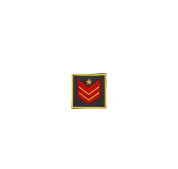 Grado velcro Appuntato Scelto qualifica speciale Guardia di Finanza Divisa Militare