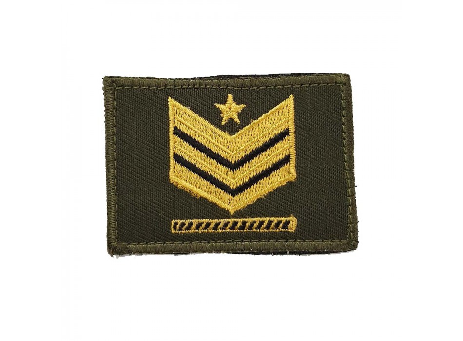 Grado velcro sergente maggiore capo qs qualifica speciale esercito alta visibilità Divisa Militare