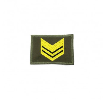 Grado velcro sergente maggiore esercito alta visibilità Divisa Militare